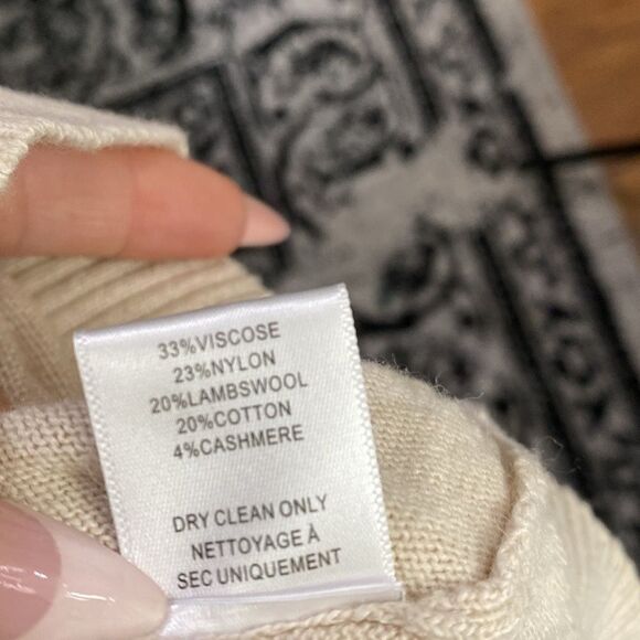 Bailey 44 Natalia Sweater Cream Heather Cashmere blend - Picture 9 of 11